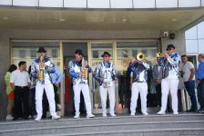 Азербайджанская команда отправилась в Краков для участия в III Европейских играх (ФОТО/ВИДЕО)