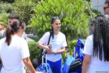 Азербайджанская команда отправилась в Краков для участия в III Европейских играх (ФОТО/ВИДЕО)