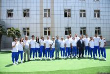 Азербайджанская команда отправилась в Краков для участия в III Европейских играх (ФОТО/ВИДЕО)