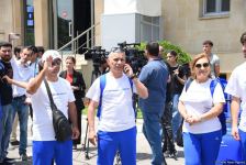 Азербайджанская команда отправилась в Краков для участия в III Европейских играх (ФОТО/ВИДЕО)