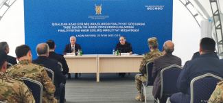 Генпрокурор Азербайджана проводит оперативное совещание в Лачине (ФОТО)