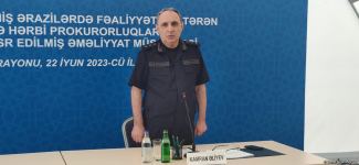 Генпрокурор Азербайджана проводит оперативное совещание в Лачине (ФОТО)