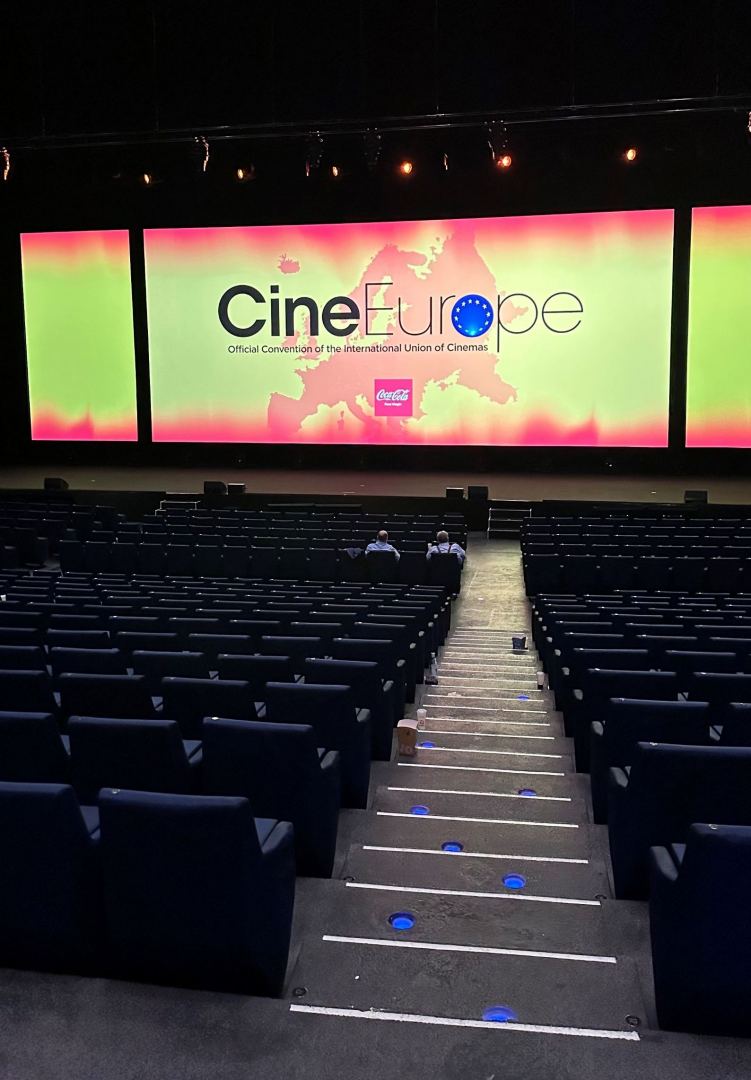 CinemaPlus представил Азербайджан на международной выставке CineEurope в Барселоне (ФОТО)