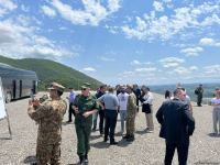 Представители дипкорпуса ознакомились со строящимся агропромышленным парком в Лачине (ФОТО)