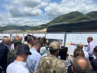 Представители дипкорпуса ознакомились со строящимся агропромышленным парком в Лачине (ФОТО)