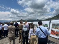 Представители дипкорпуса ознакомились со строящимся агропромышленным парком в Лачине (ФОТО)