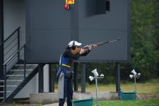 Женская сборная Азербайджана по стрельбе выступила в квалификации на III Европейских играх (ФОТО)
