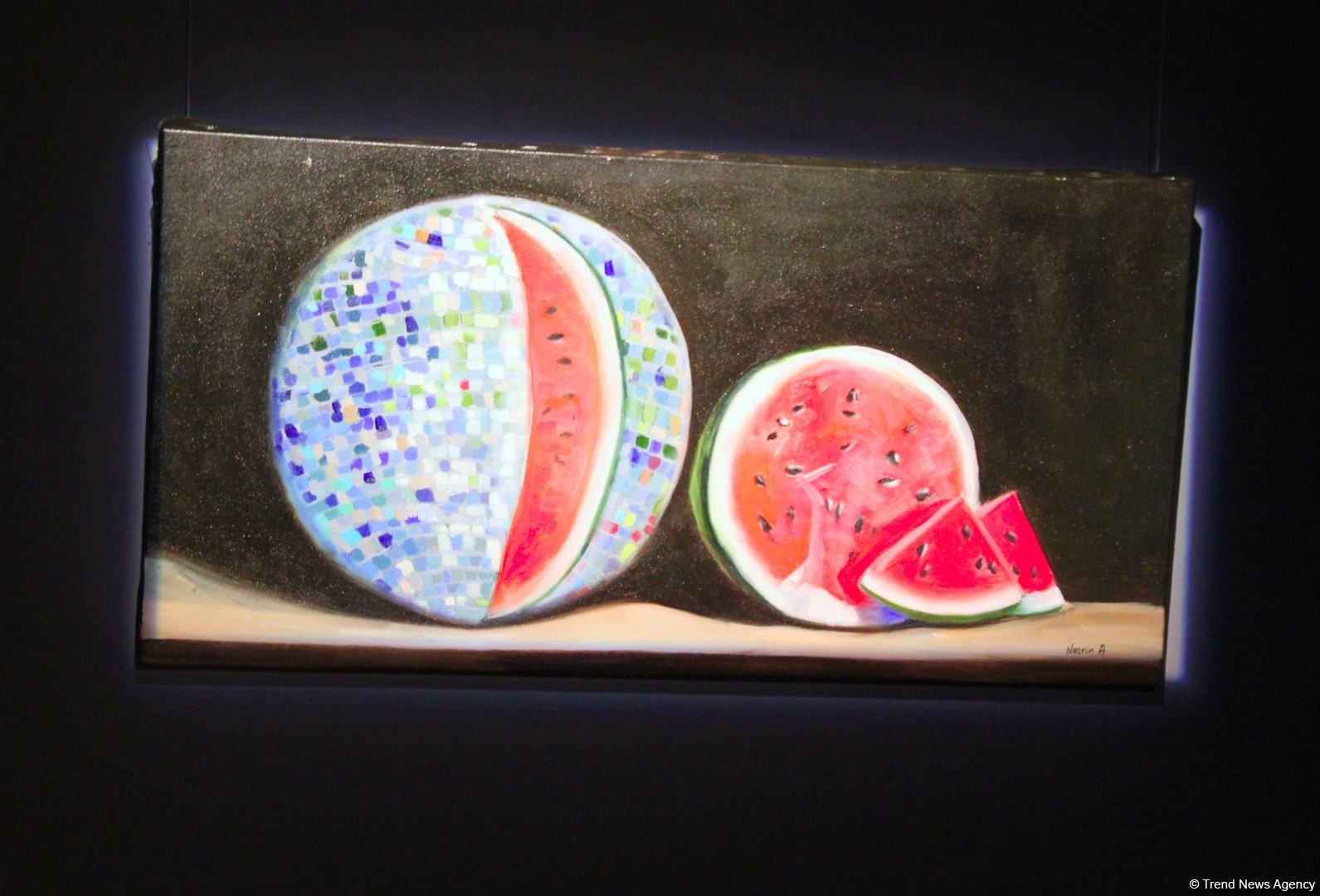 В QGallery состоялось открытие выставки Назрин Аббасовой "В объятиях эмоций"  (ФОТО)