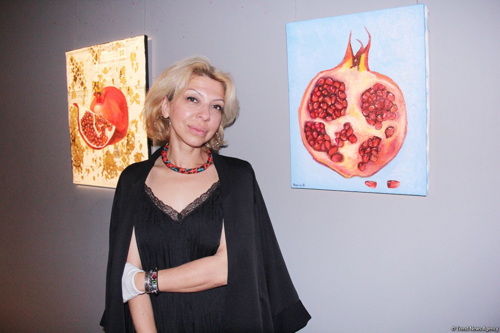 В QGallery состоялось открытие выставки Назрин Аббасовой "В объятиях эмоций"  (ФОТО)