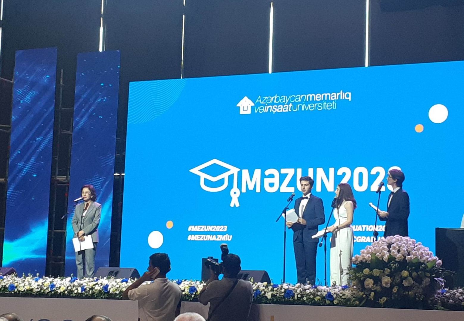 Состоялся выпускной студентов Азербайджанского университета архитектуры и строительства (ФОТО)