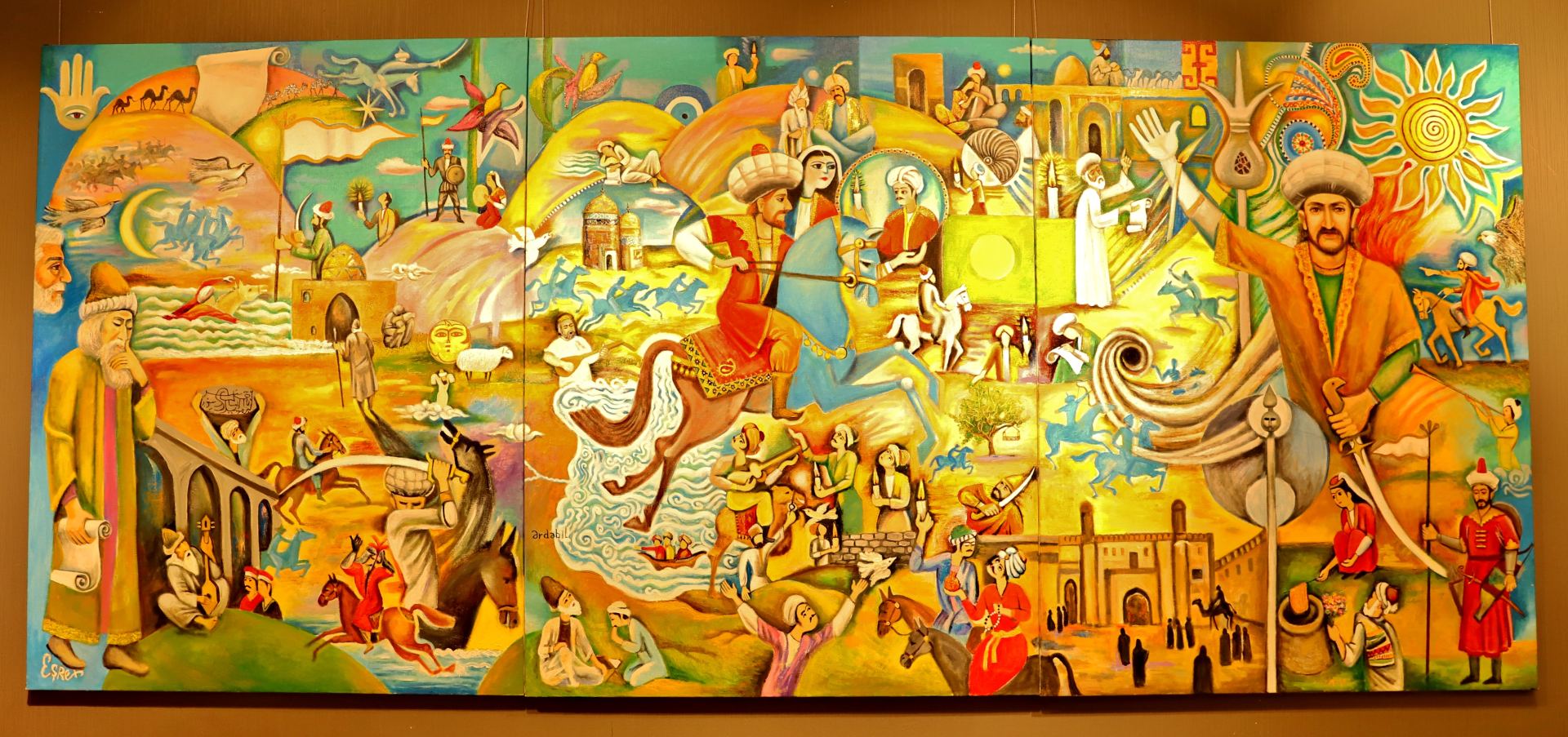 В Баку открылась выставка, посвященная Шаху Исмаилу Хатаи (ФОТО)