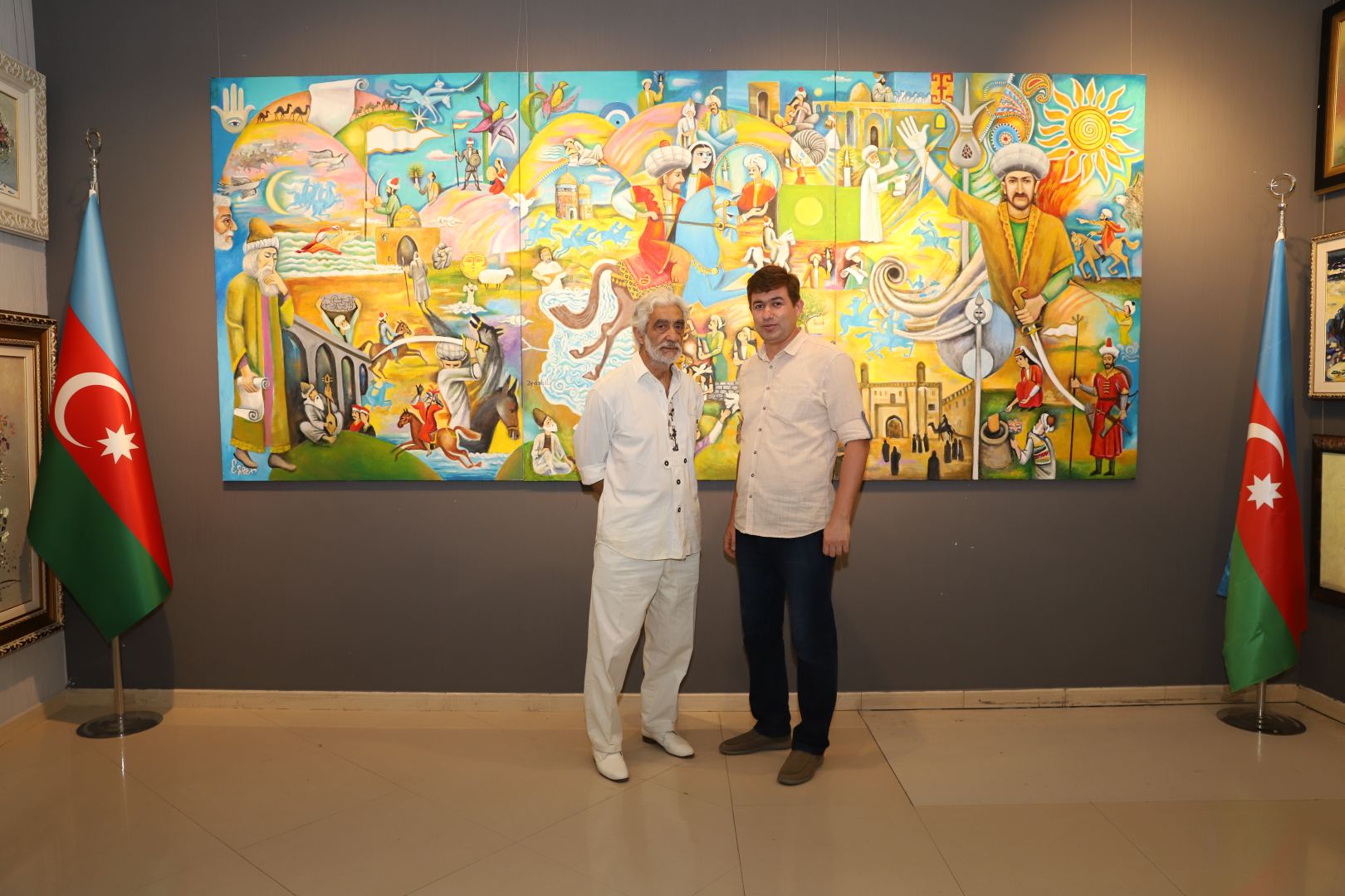 В Баку открылась выставка, посвященная Шаху Исмаилу Хатаи (ФОТО)