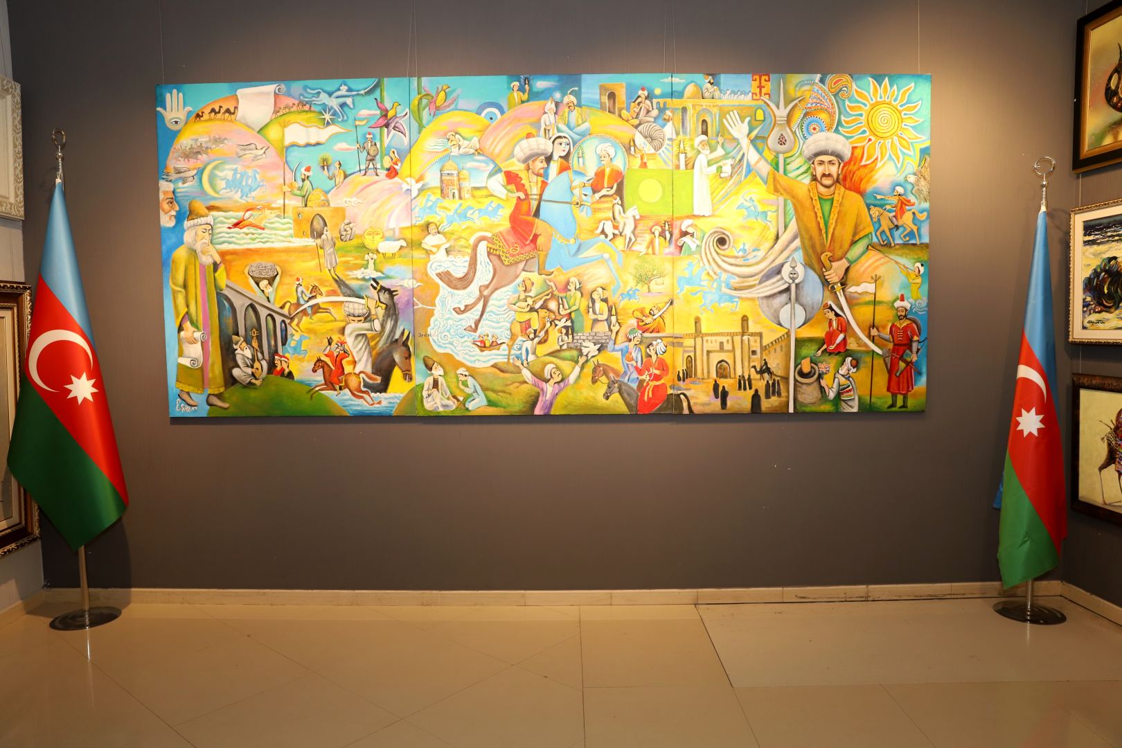 В Баку открылась выставка, посвященная Шаху Исмаилу Хатаи (ФОТО)