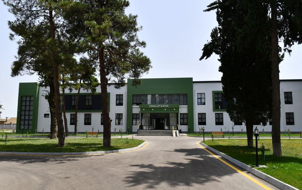 Президент Ильхам Алиев принял участие в открытии Джалилабадского государственного центра профессионального образования (ФОТО/ВИДЕО)