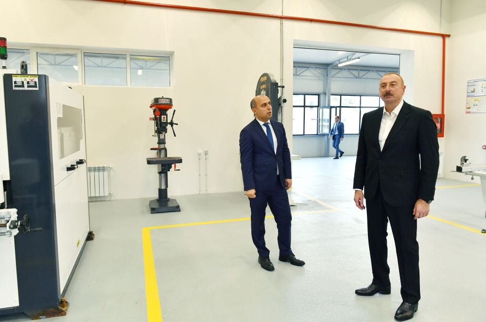 Президент Ильхам Алиев принял участие в открытии Джалилабадского государственного центра профессионального образования (ФОТО/ВИДЕО)