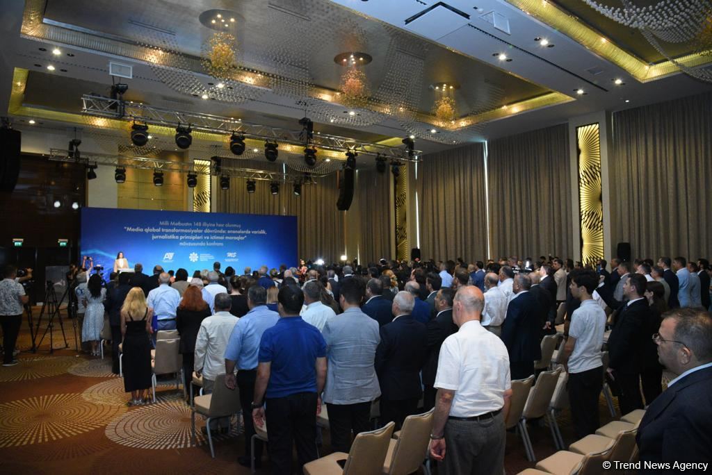 В Баку прошла конференция, посвященная 148-летию Национальной прессы (ФОТО)