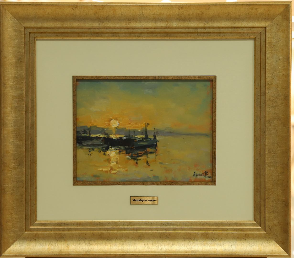 В Баку создан красочный уголок этюдов (ФОТО)