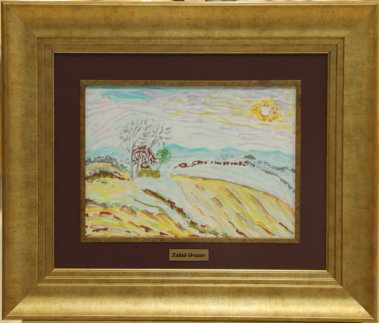 В Баку создан красочный уголок этюдов (ФОТО)