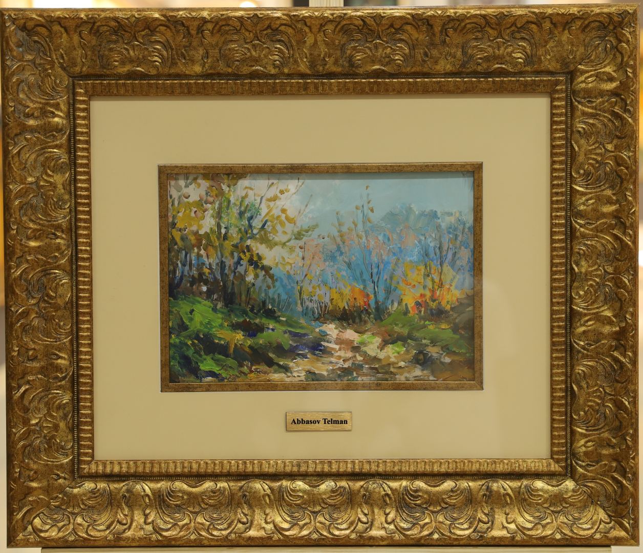 В Баку создан красочный уголок этюдов (ФОТО)