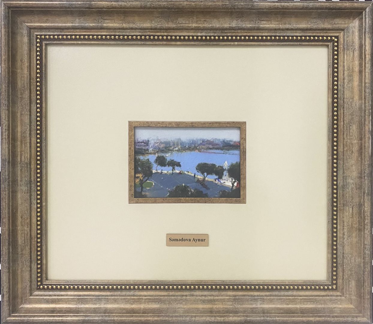 В Баку создан красочный уголок этюдов (ФОТО)