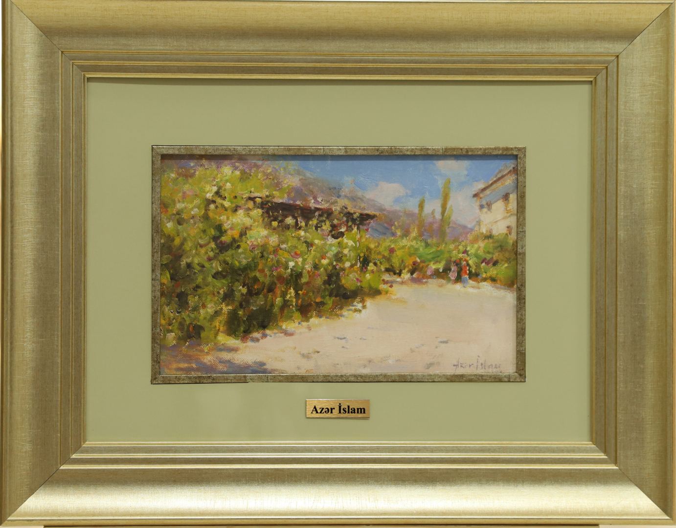 В Баку создан красочный уголок этюдов (ФОТО)