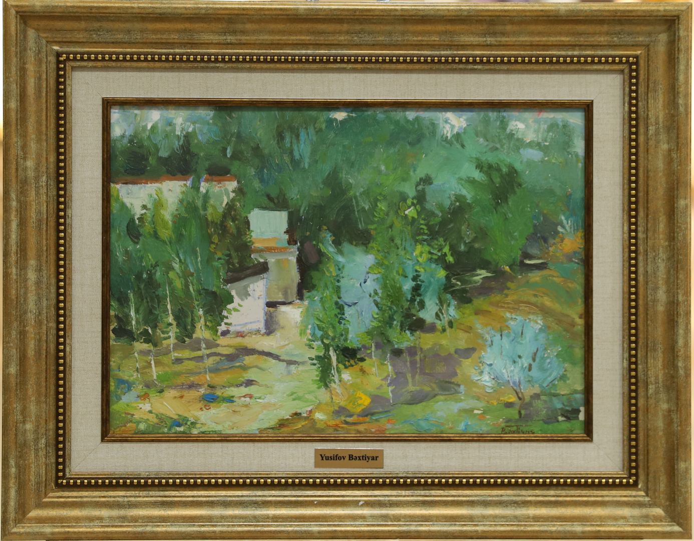 В Баку создан красочный уголок этюдов (ФОТО)