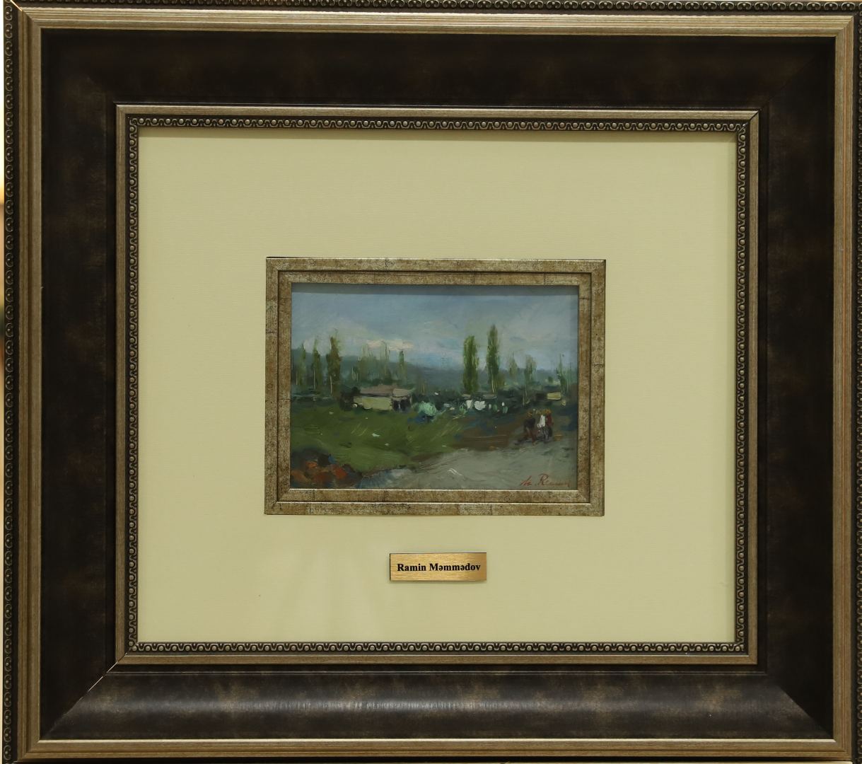 В Баку создан красочный уголок этюдов (ФОТО)