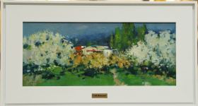 В Баку создан красочный уголок этюдов (ФОТО)