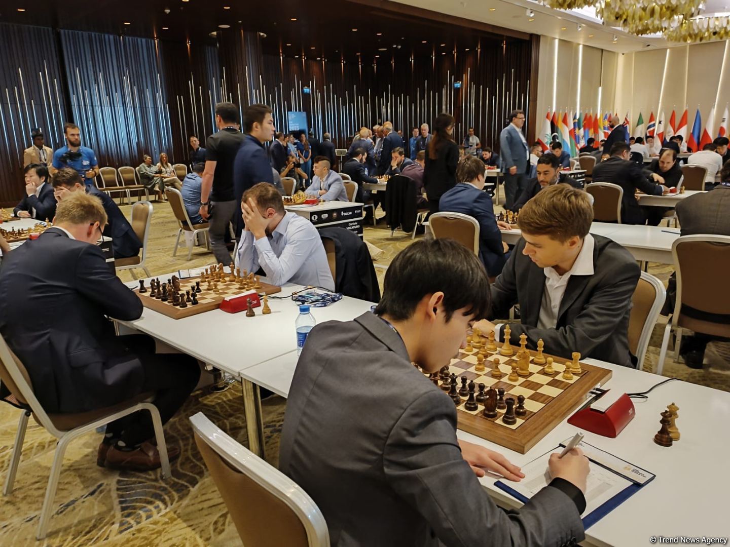 В Баку стартовал юбилейный Кубок мира по шахматам ФИДЕ с участием более трехсот шахматистов (ФОТО)