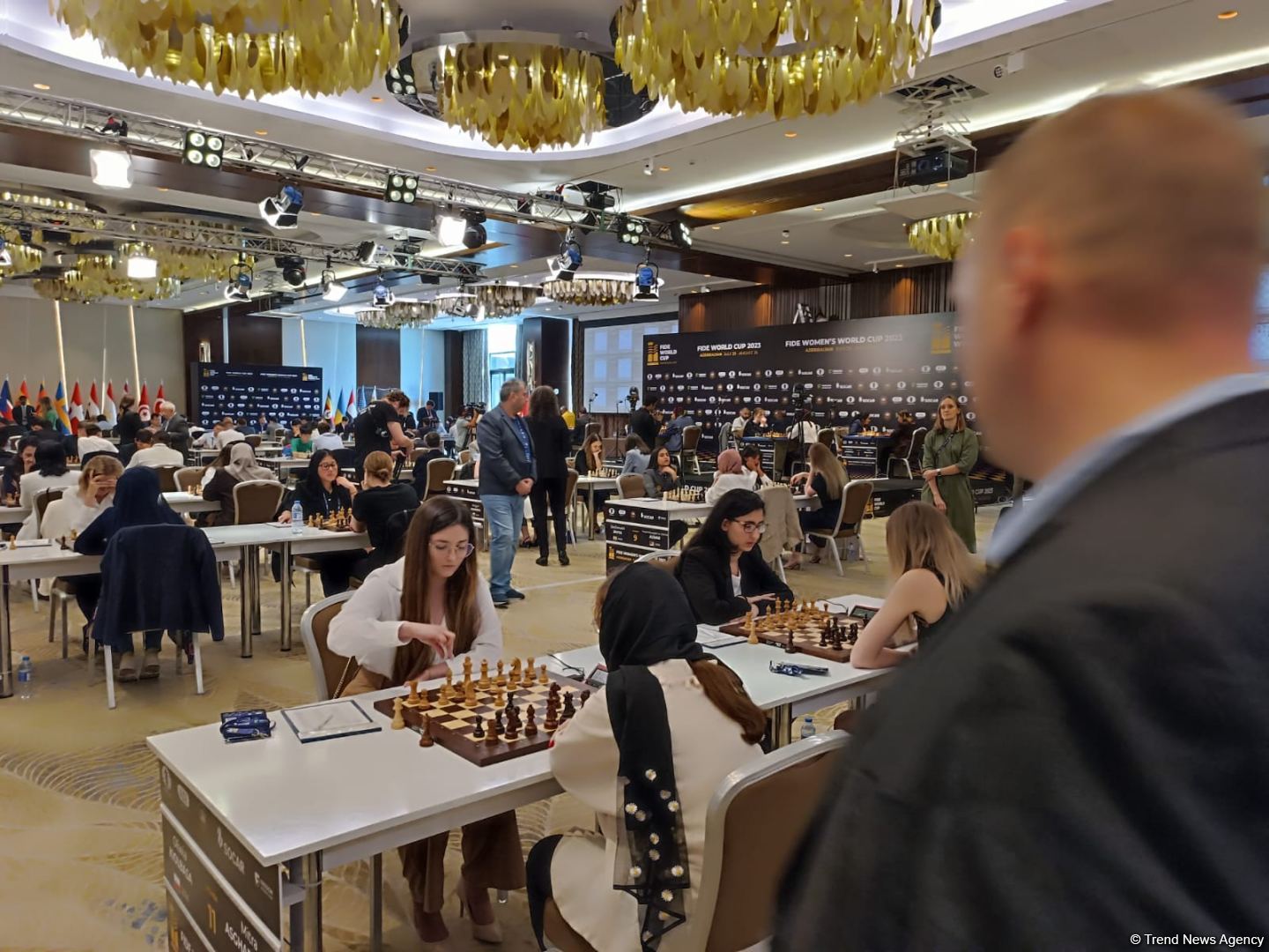 В Баку стартовал юбилейный Кубок мира по шахматам ФИДЕ с участием более трехсот шахматистов (ФОТО)