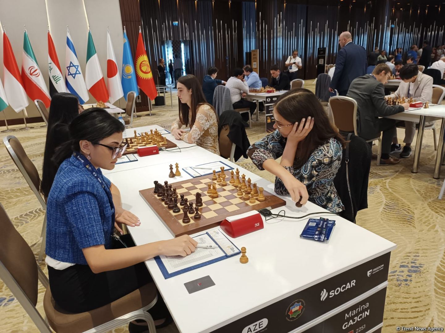 В Баку стартовал юбилейный Кубок мира по шахматам ФИДЕ с участием более трехсот шахматистов (ФОТО)