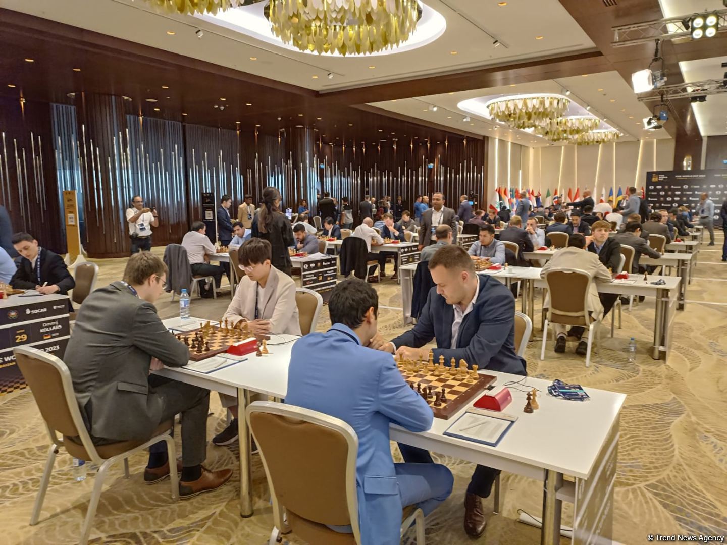 В Баку стартовал юбилейный Кубок мира по шахматам ФИДЕ с участием более трехсот шахматистов (ФОТО)