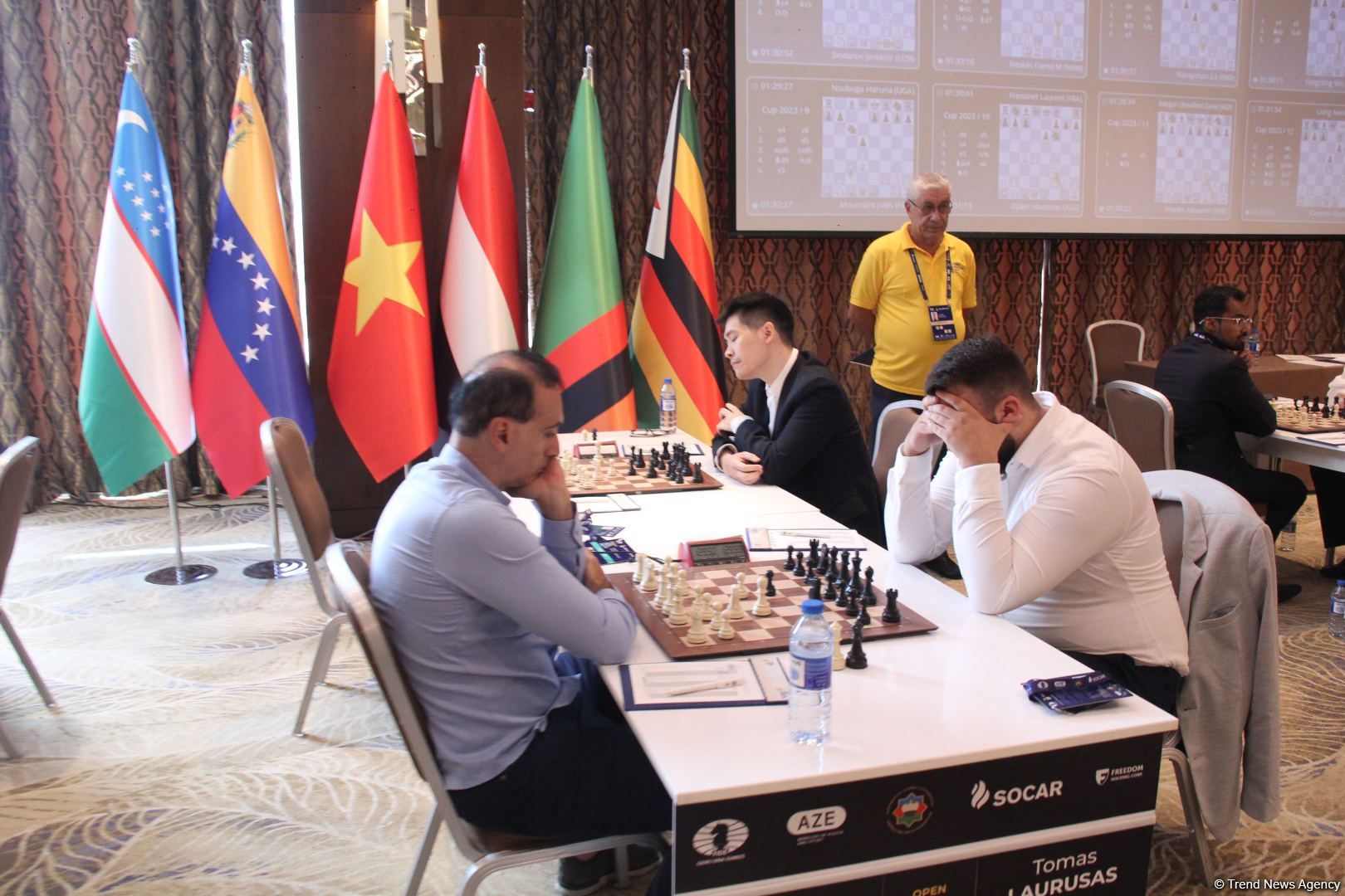 Интересные моменты World Chess Cup 2023 в Баку – репортаж с битвы умов, кубки в форме короля и ферзя (ФОТО)