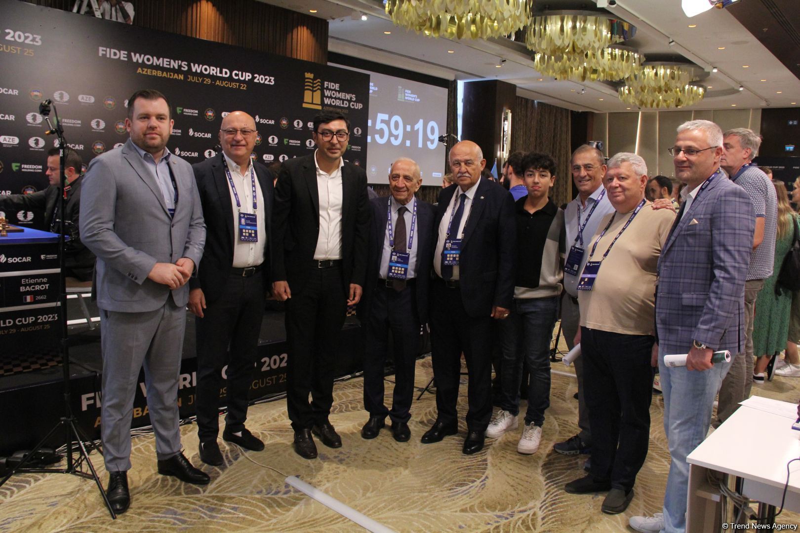 Интересные моменты World Chess Cup 2023 в Баку – репортаж с битвы умов, кубки в форме короля и ферзя (ФОТО)