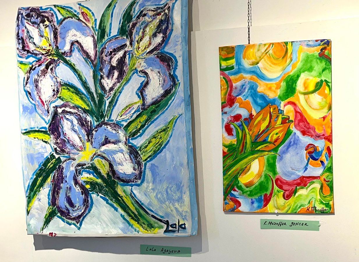 Азербайджанские художники представили свои работы в Венеции (ФОТО)