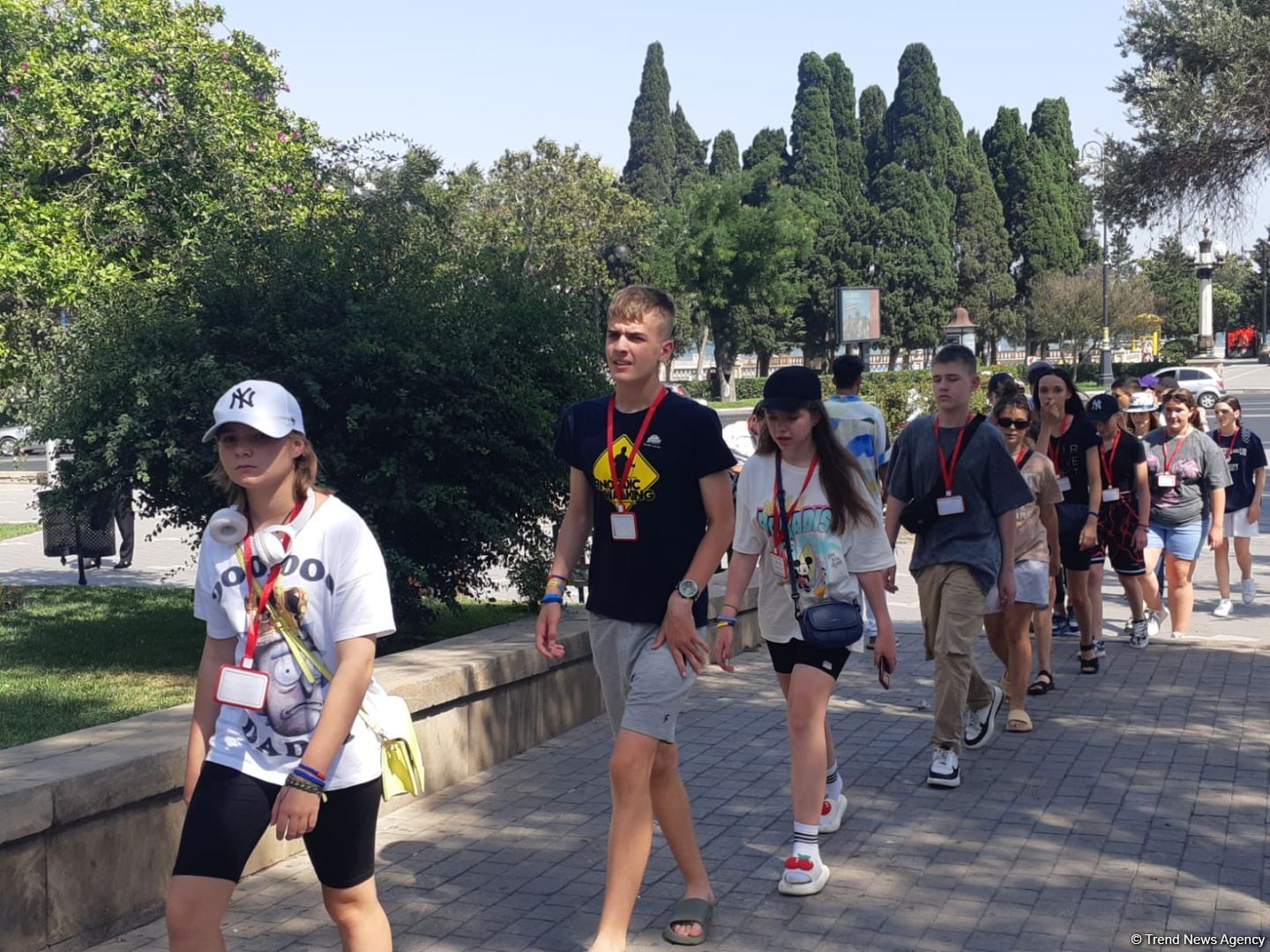 В сердце Баку: дети из Украины совершили экскурсию по Ичеришехер (ФОТО)