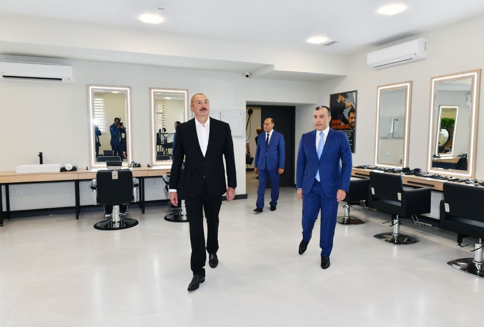 Президент Ильхам Алиев принял участие в открытии Карабахского регионального центра DOST и Карабахского регионального центра профессиональной подготовки в Барде (ФОТО/ВИДЕО)