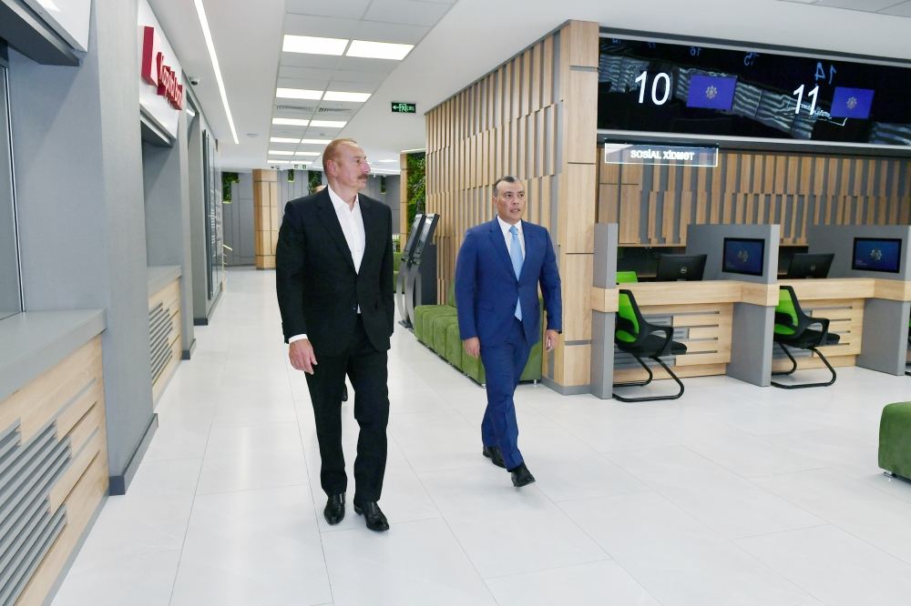 Президент Ильхам Алиев принял участие в открытии Карабахского регионального центра DOST и Карабахского регионального центра профессиональной подготовки в Барде (ФОТО/ВИДЕО)