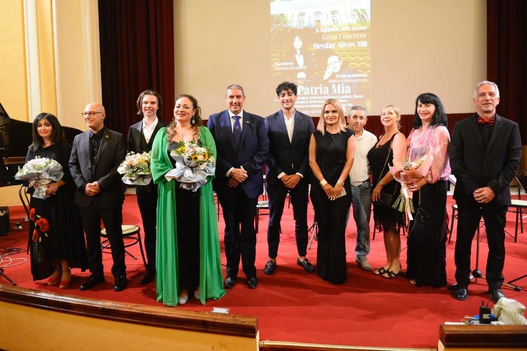 В городе Сан-Ремо состоялся концерт, приуроченный к 100-летию великого лидера Гейдара Алиева (ФОТО)