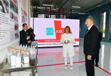 Президент Ильхам Алиев принял участие в открытии фармацевтического завода Diamed в Баку (ФОТО/ВИДЕО)