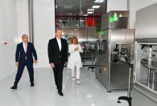 Президент Ильхам Алиев принял участие в открытии фармацевтического завода Diamed в Баку (ФОТО/ВИДЕО)