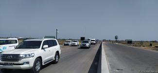 Начинается визит в Агдам членов дипломатического корпуса, аккредитованных в Азербайджане (ФОТО)