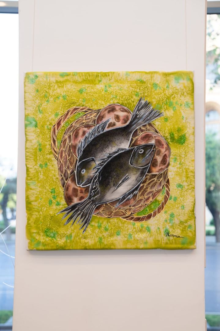 Ее кисть - волшебная палочка…В Баку открылась выставка художницы из США Нармин Садыховой-Бакус "Вечные ценности" (ФОТО)