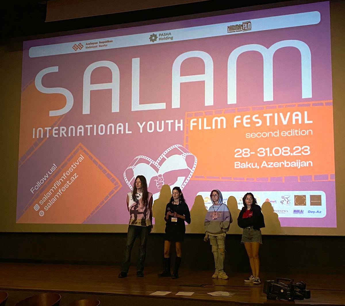 В Баку состоялась церемония закрытия II Международного кинофестиваля Salam (ФОТО)