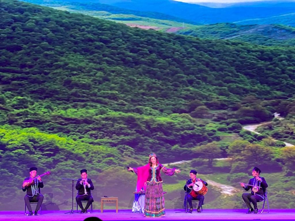 Азербайджанская музыка и танец представлены на концерте Международной культурной выставки "Шелковый путь" в Китае (ФОТО)