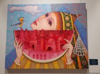 "Арбузный фестиваль" в Ичеришехер – сочный плод на картинах азербайджанских художников (ФОТО)