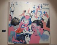 "Арбузный фестиваль" в Ичеришехер – сочный плод на картинах азербайджанских художников (ФОТО)