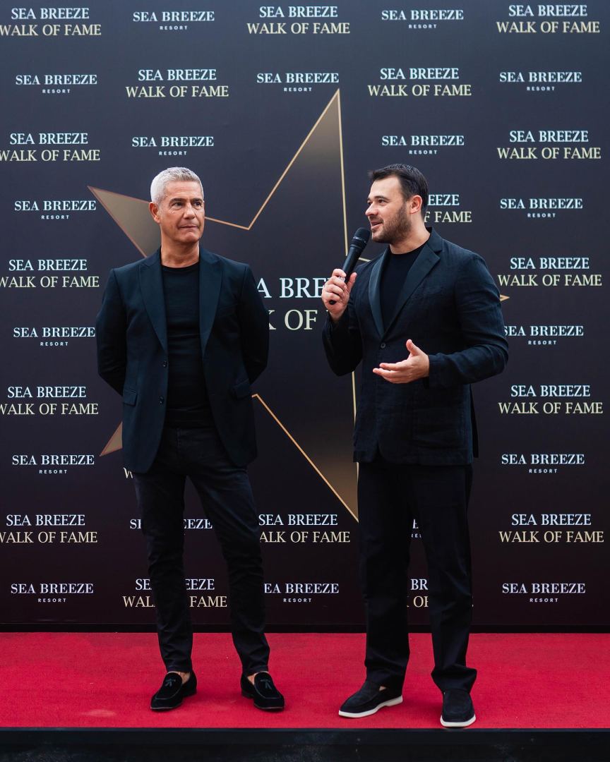 На Sea Breeze Walk of Fame состоялась церемония закладки звезды всемирно известного Alessandro Safina (ФОТО)