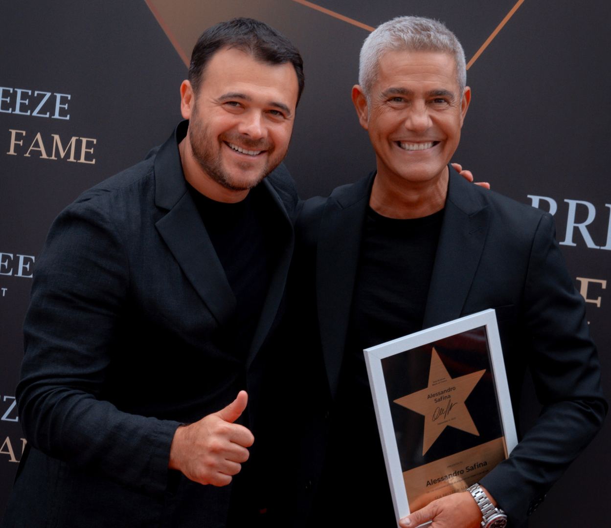 На Sea Breeze Walk of Fame состоялась церемония закладки звезды всемирно известного Alessandro Safina (ФОТО)