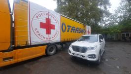 Большегруз с продовольствием из России второй день ожидает проезда в Ханкенди  (ФОТО/ВИДЕО)